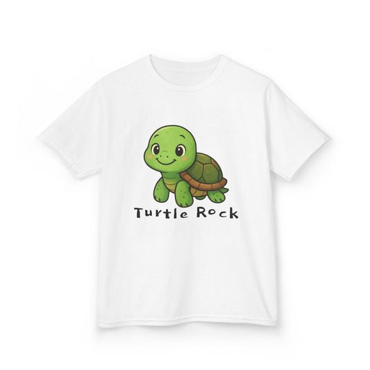 Cute Turtle Rock Kids Tee