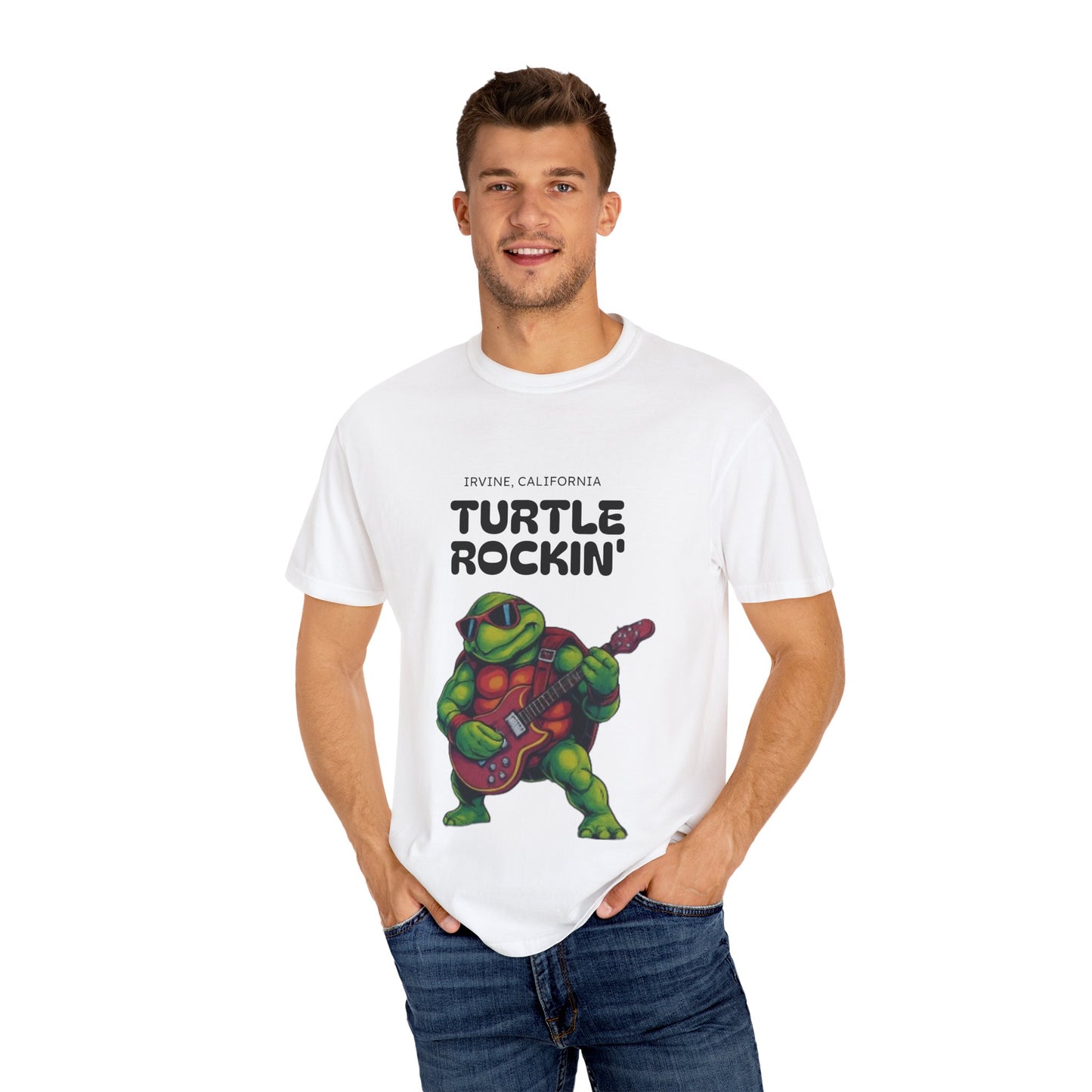 Turtle Rockin' Garment-Dyed T-Shirt