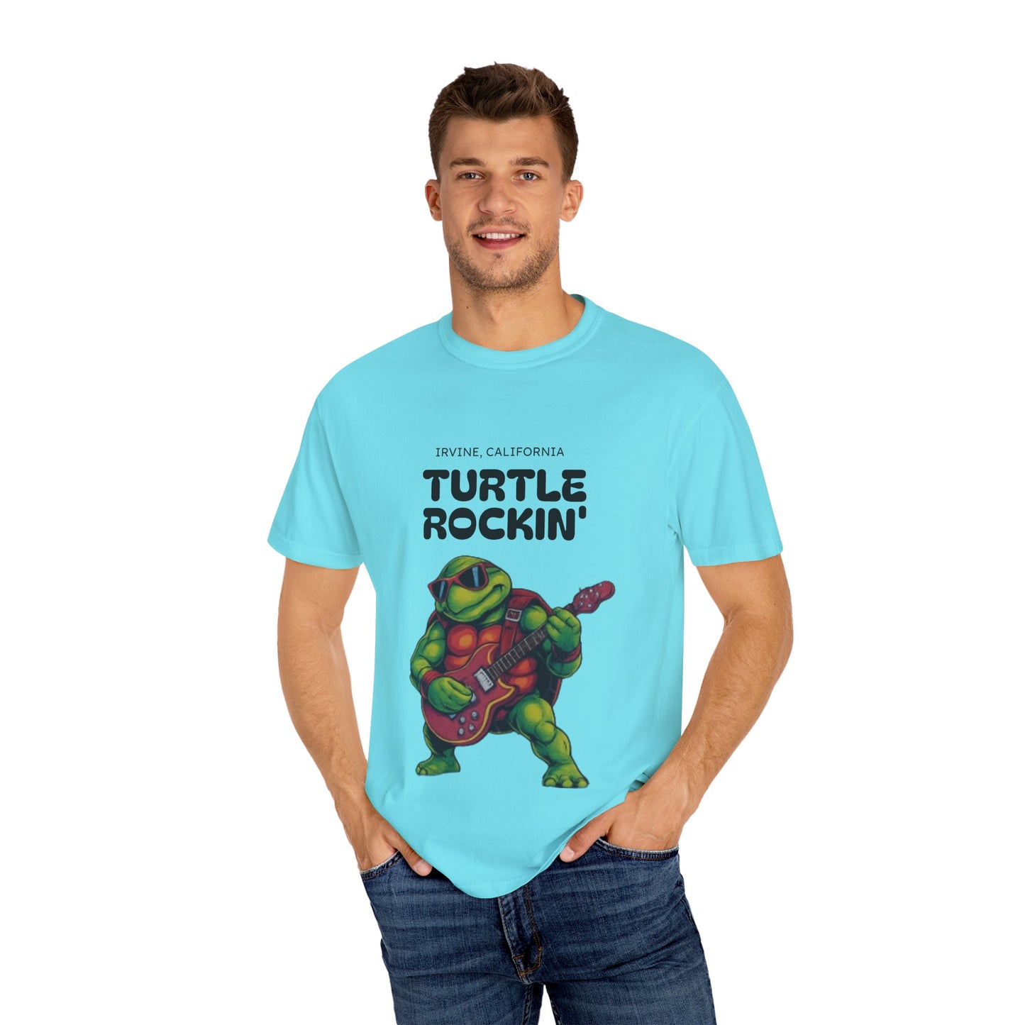 Turtle Rockin' Garment-Dyed T-Shirt