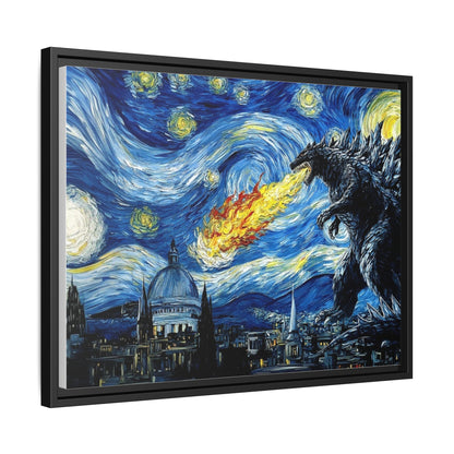 Godzilla Starry Night