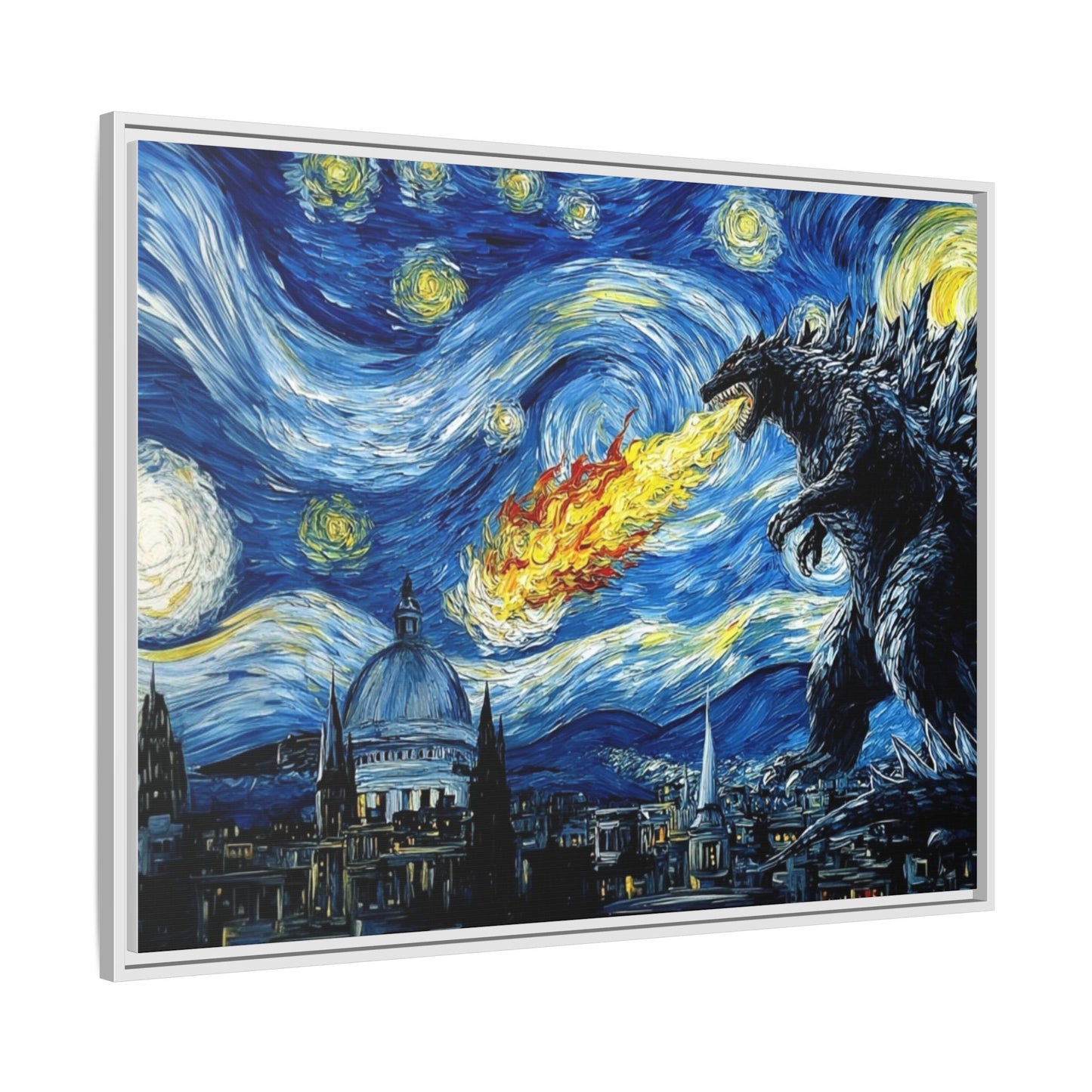 Godzilla Starry Night