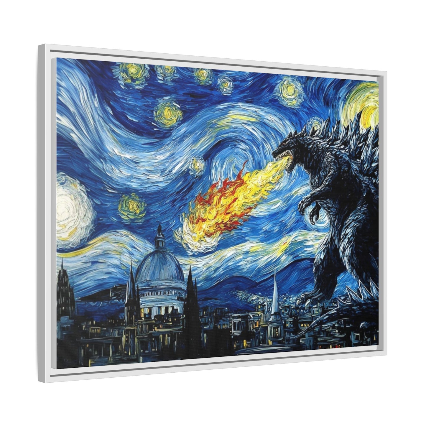 Godzilla Starry Night