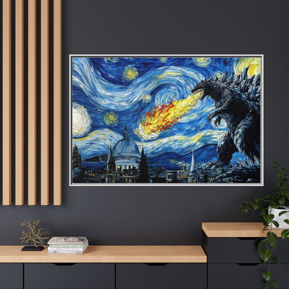 Godzilla Starry Night