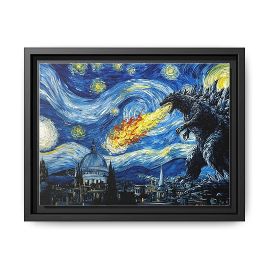 Godzilla Starry Night