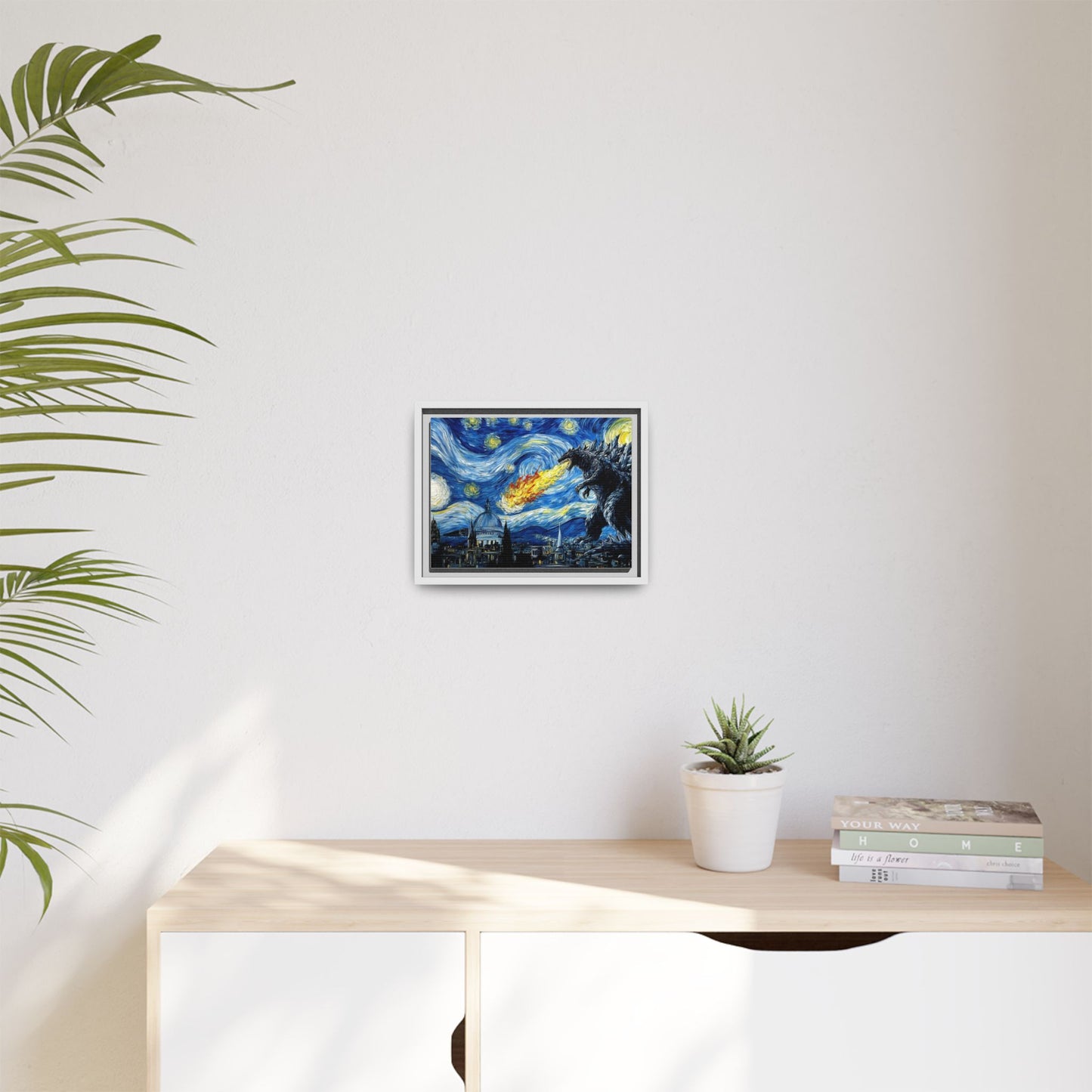 Godzilla Starry Night