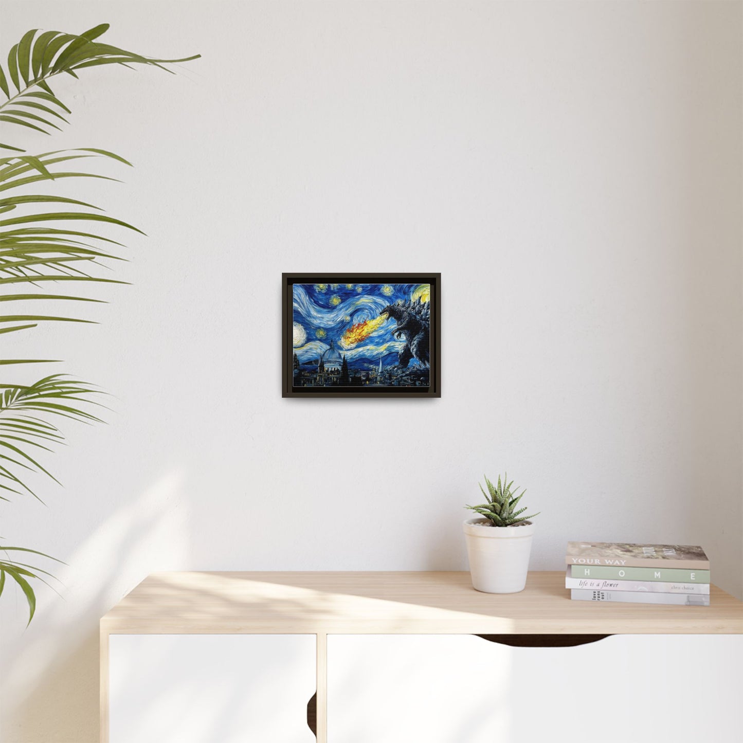 Godzilla Starry Night