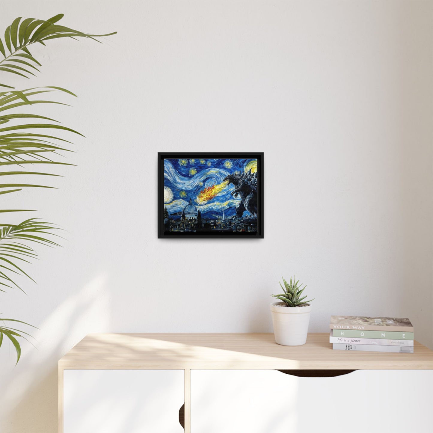 Godzilla Starry Night