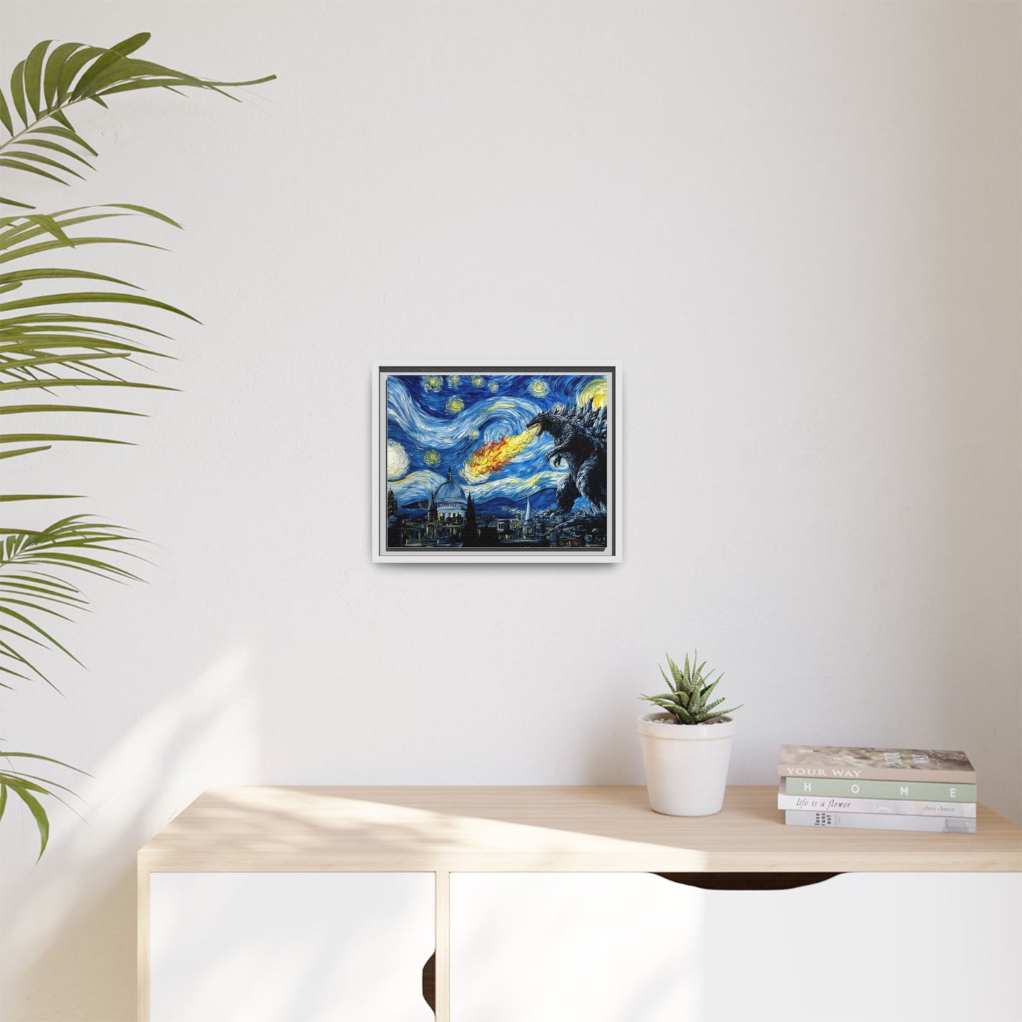 Godzilla Starry Night