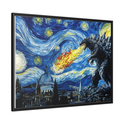 Godzilla Starry Night