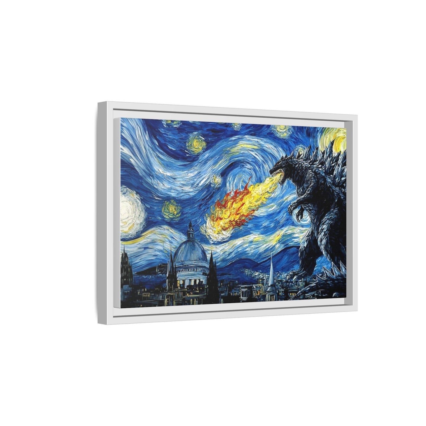 Godzilla Starry Night