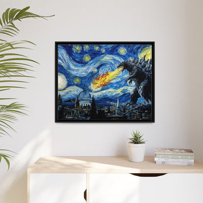 Godzilla Starry Night