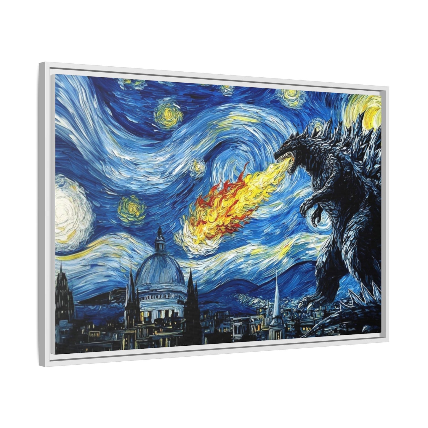 Godzilla Starry Night