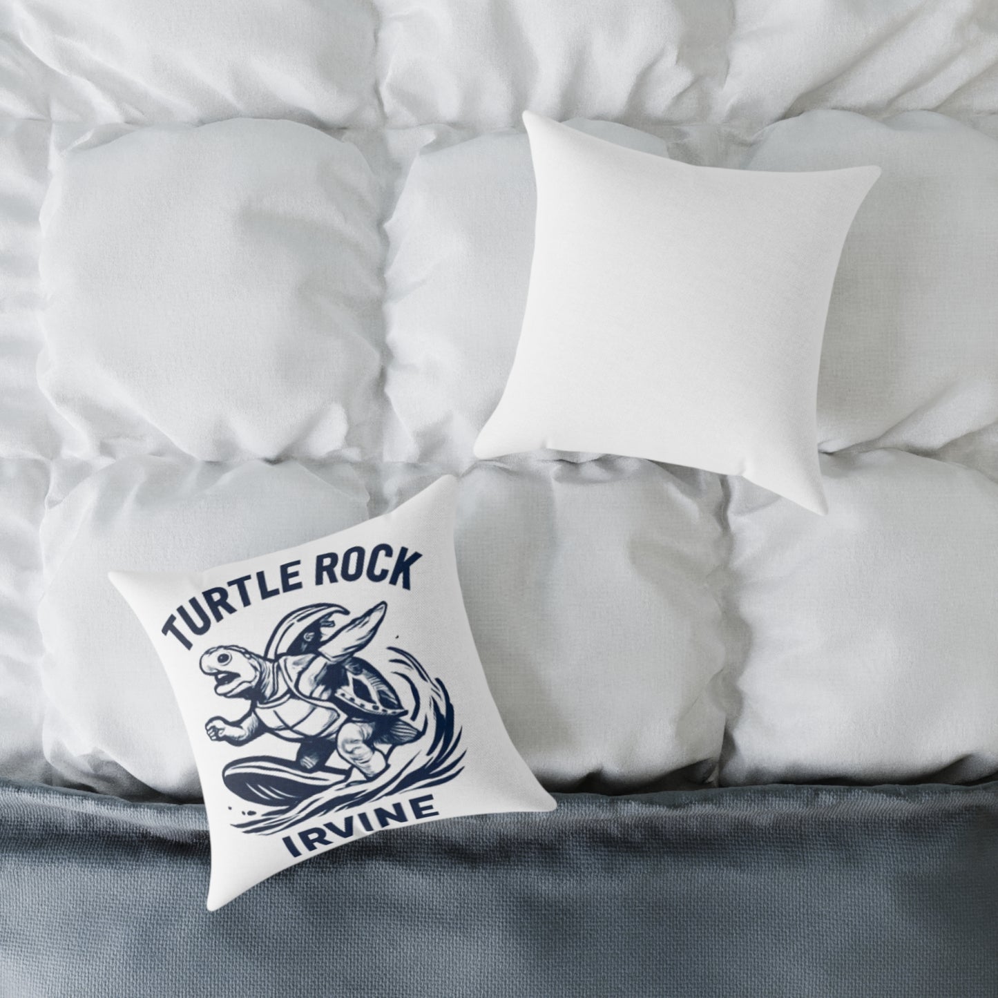 Turtle Rock Decorative Pillow