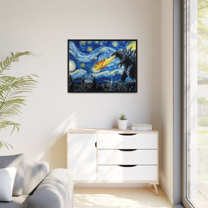 Godzilla Starry Night