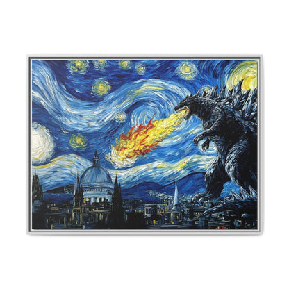 Godzilla Starry Night