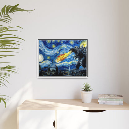 Godzilla Starry Night