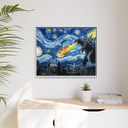 Godzilla Starry Night