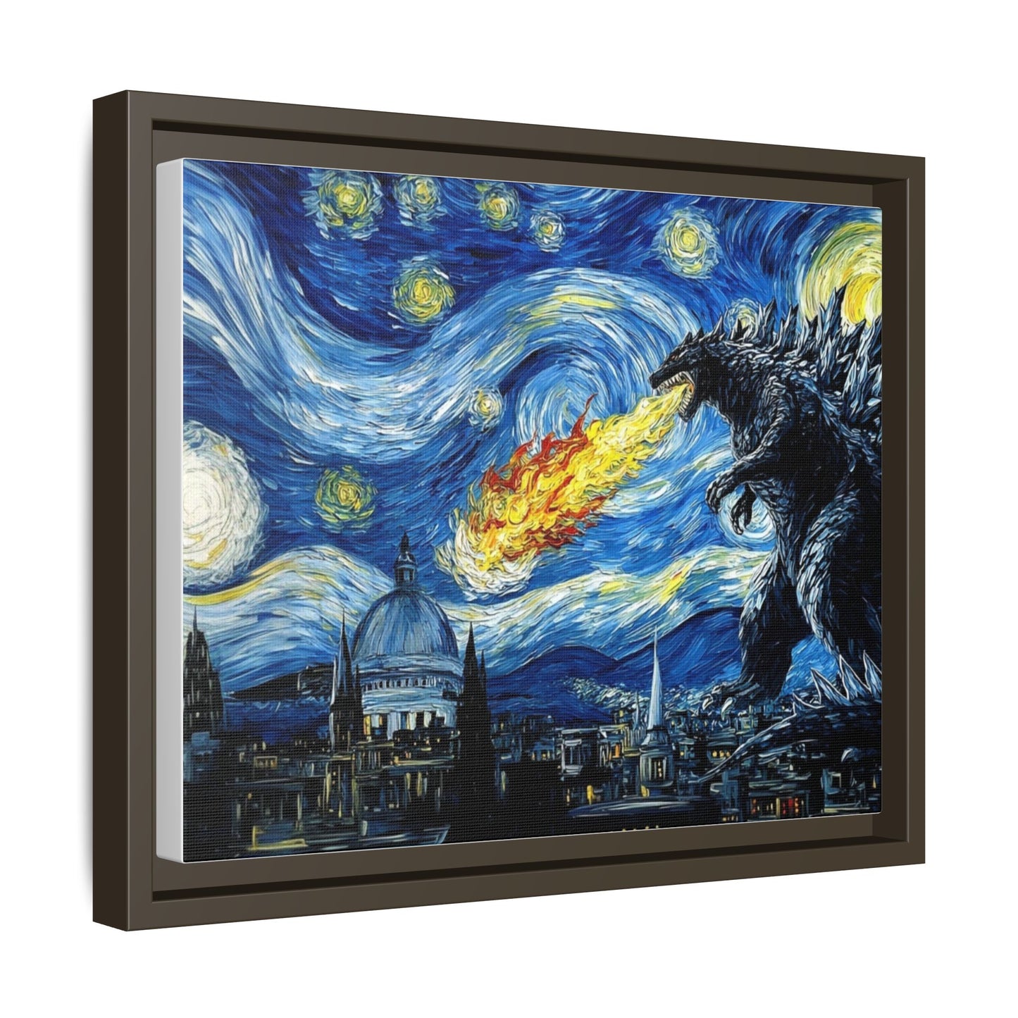 Godzilla Starry Night