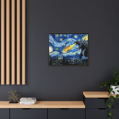 Godzilla Starry Night
