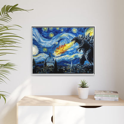 Godzilla Starry Night