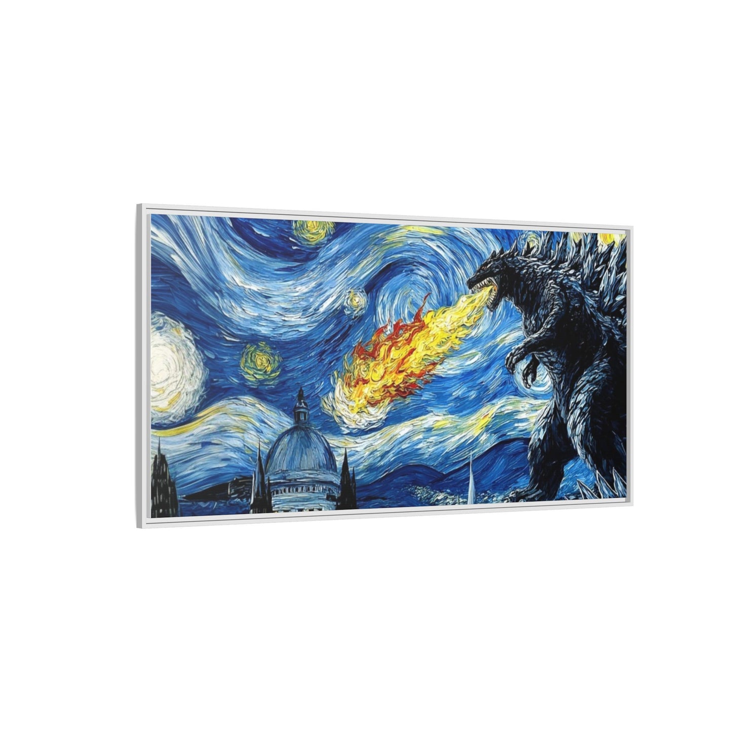 Godzilla Starry Night