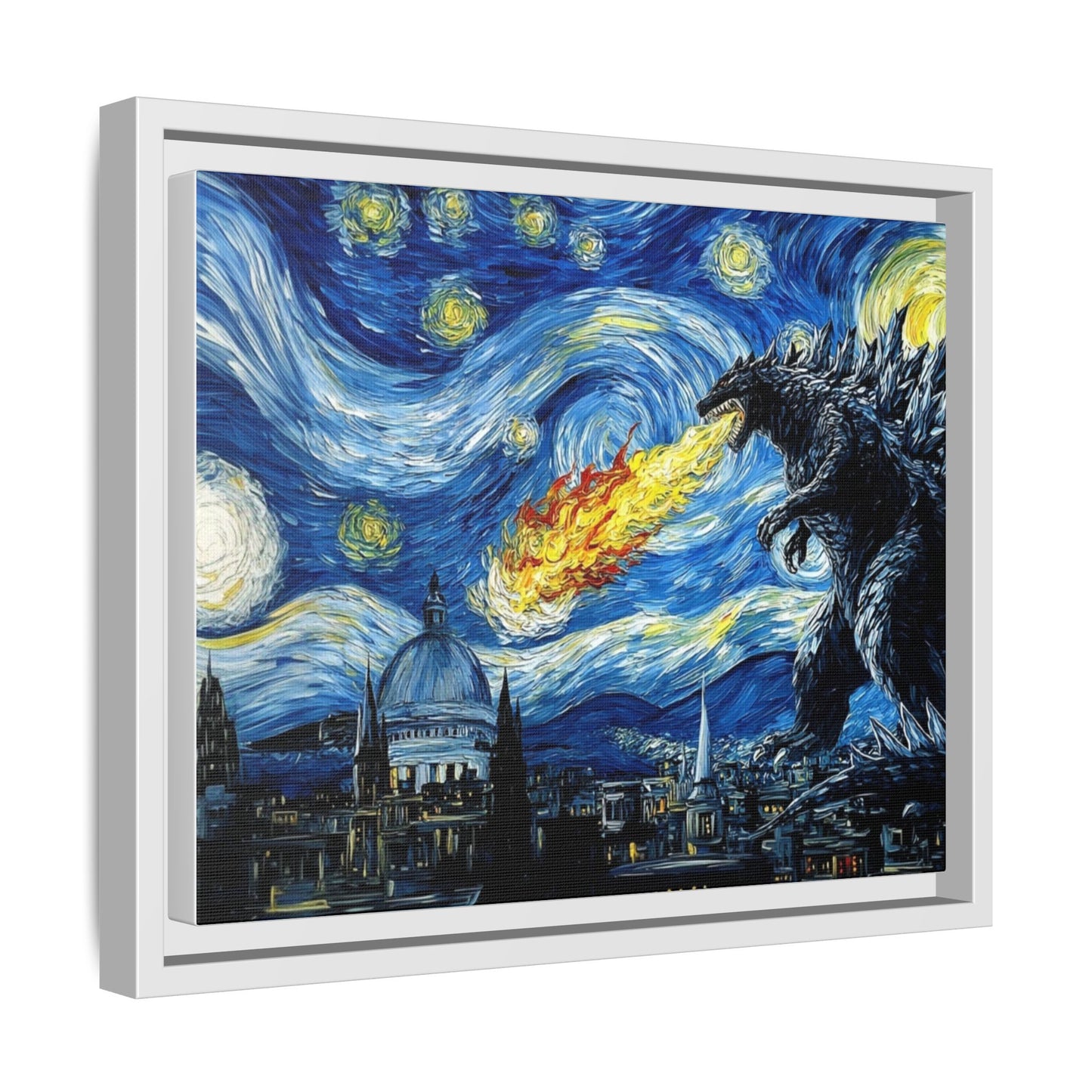 Godzilla Starry Night