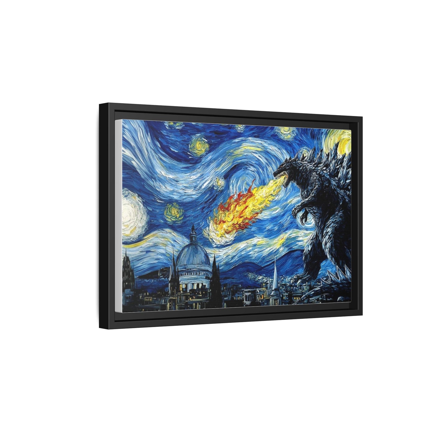 Godzilla Starry Night