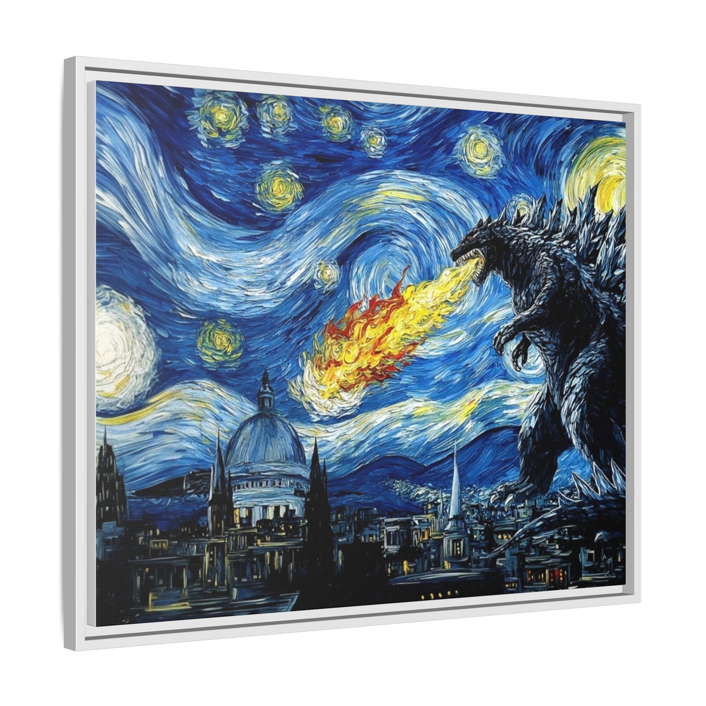 Godzilla Starry Night