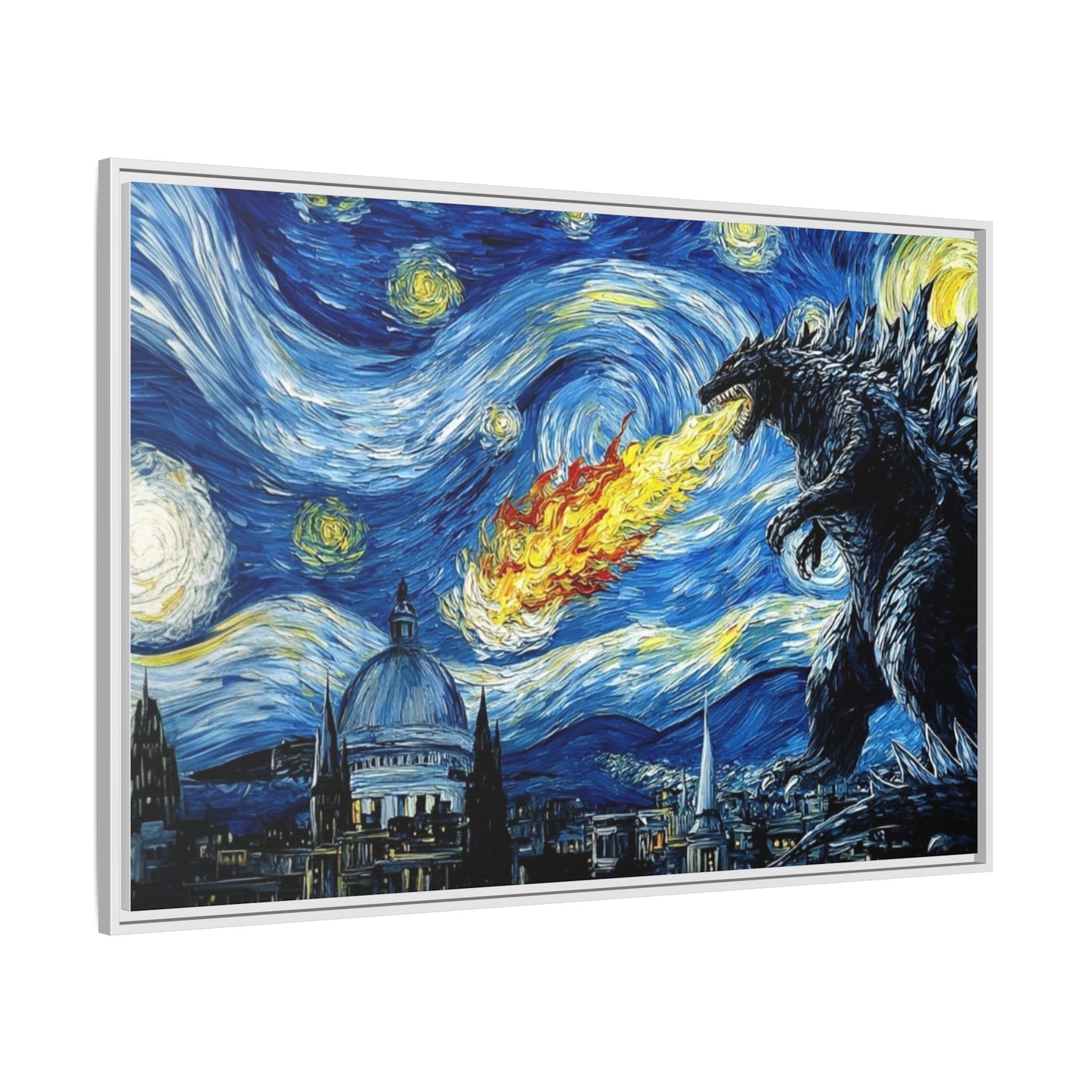 Godzilla Starry Night