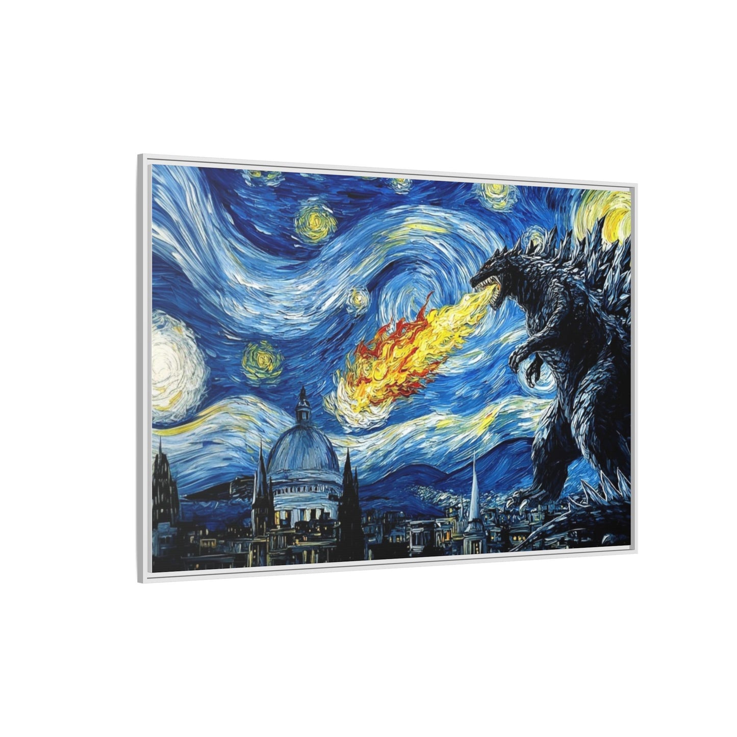 Godzilla Starry Night