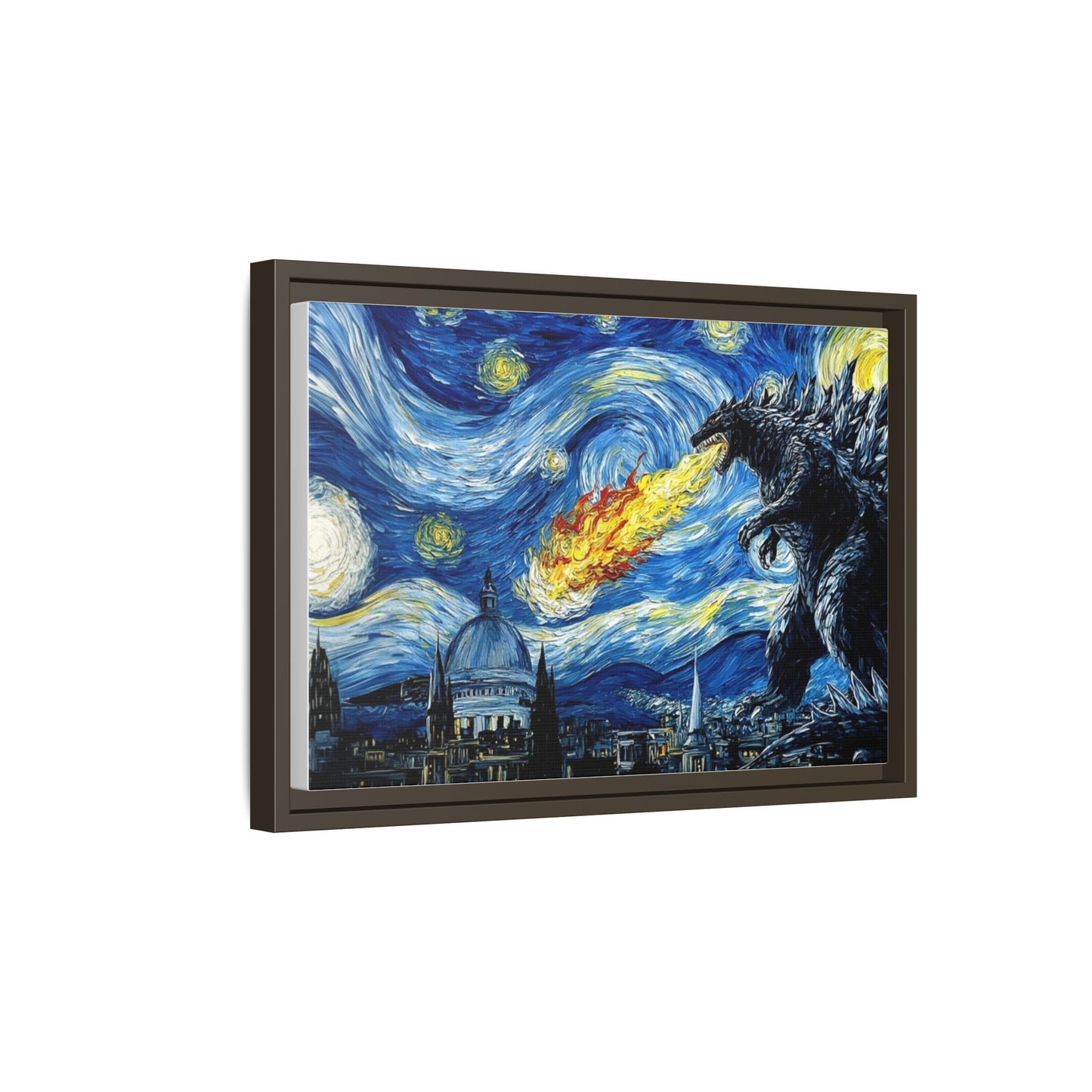 Godzilla Starry Night