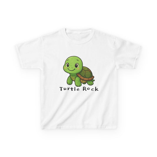 Cute Turtle Rock Kids Tee