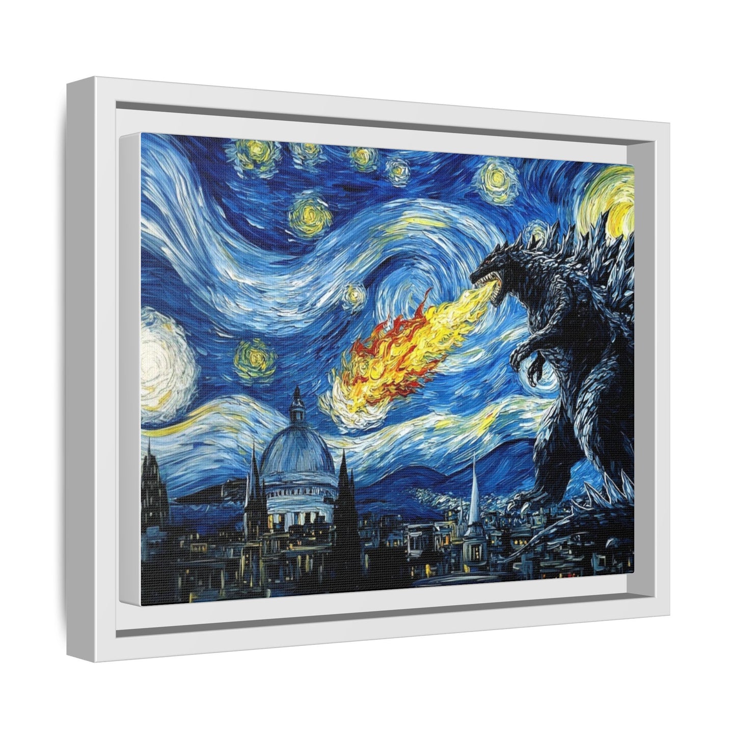 Godzilla Starry Night