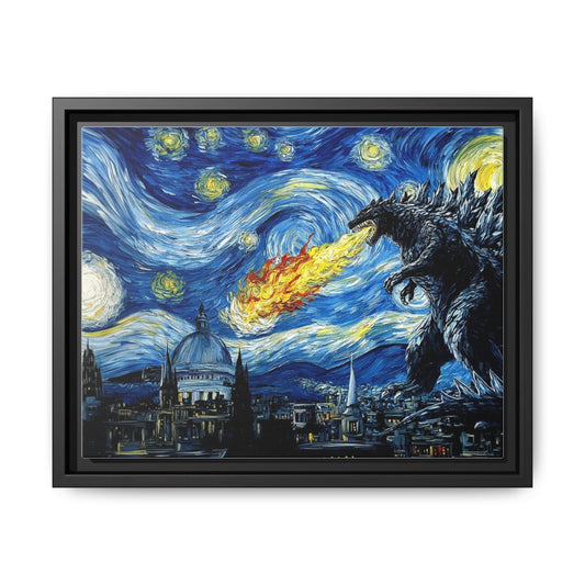 Godzilla Starry Night