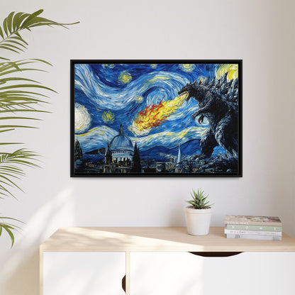 Godzilla Starry Night