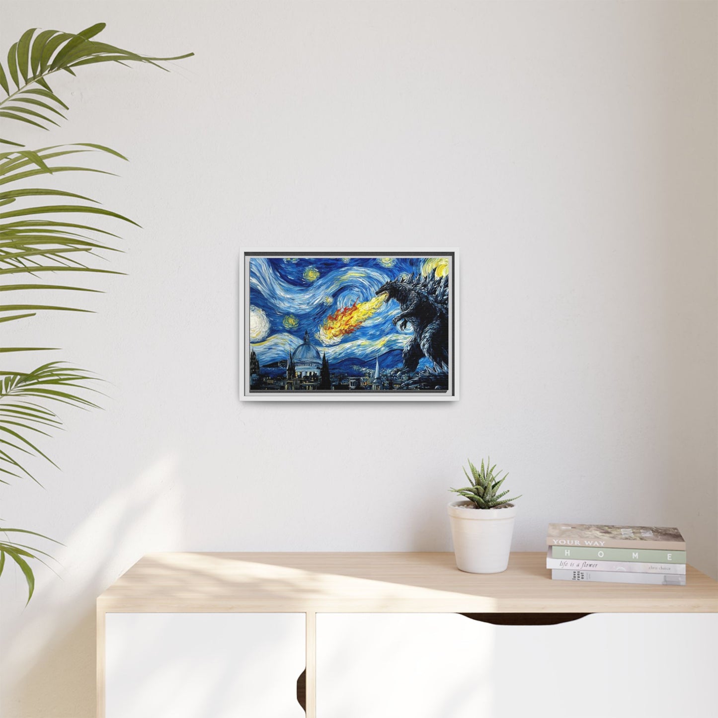 Godzilla Starry Night